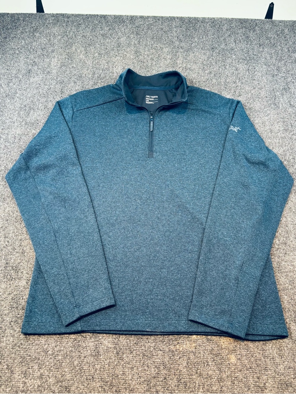 Arc’teryx Covert 1/4 zip blue pullover sweater men’s size L